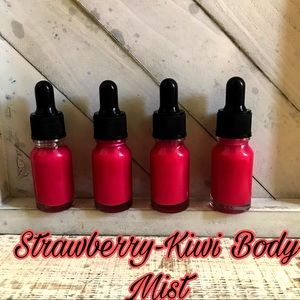 All natural body shimmer